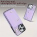 Shellrabbit Cell phone cases Crossbody Wallet Women Case For IPhone11Credit Card Holder Phone Case With Strap, PU Leather Purse With Lanyard Zipper Flip Cover