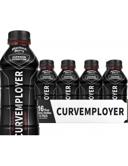 Curvemployer Sports Drink Sports Beverage, Blackout Berry, Natural Flavors With Vitamins, Potassium-Packed Electrolytes, No Preservatives 6pcs