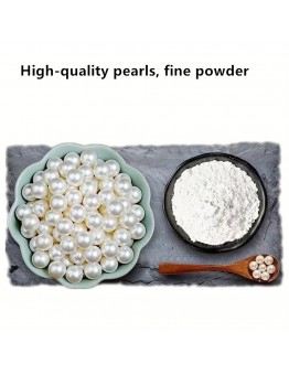 Green pigeons Pearl powder for medical purposes 10.58oz Pearl Powder Mask Mix - Fragrance-Free, Colorant-Free for All Skin Types | Moisturizing & Hydrating with Milk, Honey, Egg Whites, Aloe Vera & Cucumber