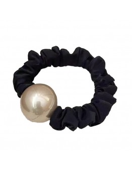 Lifesay Advanced sense of high value pearl headband female ins versatile tie hair retro temperament high elasticity hair band