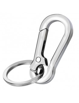 Uknow Multifunctional men's durable and easy to remove alloy metal material schoolbag belt vapor Car Keychain 2pcs
