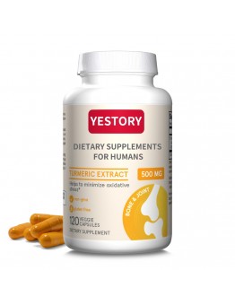 Yestory Dietary supplements for humans Formulas Curcumin Extract for Antioxidant Support, Bone and Joint Support Dietary Supplement
