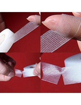 Youth count Adhesive tapes for medical purposes 6 Rolls PE Micropore Medical Tape Roll, 1/2'' X 4.5M X 6 Lash Tape, Eyelash Tape For Eyelash Extensions, Wound, Sensitive Skin - Individual Package (Transparent 6 Pcs)