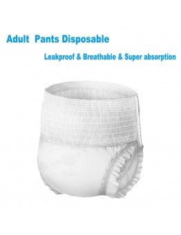 Axe shark Baby diapers Disposable Adult Diaper 3PCS Trial Pack Elderly Pants Breathable Nappies Waterproof Plus Leakproof Nappy No Reused