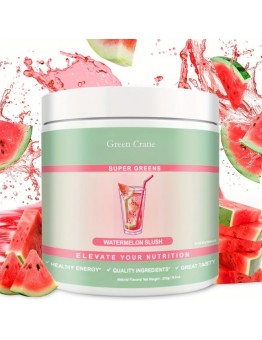 Green Crane Mineral, vitamin, or nutritionally enhanced water for medical purposes Delicious Watermelon Super Plus Watermelon Smoothie Flavor - High-Quality For Women's Wellness