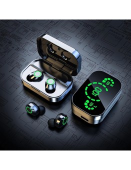 Smart diary Headphones Triple-Display Smart Wireless Earbuds - HD Audio