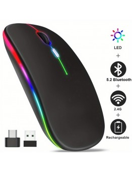 Smart diary Computer mouse Mouse 2.4G Wireless Rechargeable Quiet Wireless Mouse 3 Modes