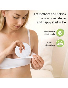 Awkenforest Breast-nursing pads 10-Pack Washable Reusable Nursing Pads, 100% Cotton Leak-Proof Breastfeeding Pads, Super Absorbent Comfortable Breast Pads for Women, Applicable Age Group