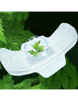 Bloomoon Sanitary tampons Ultra Thin, Feminine Pads for Women with Wings, Unscented, 10 Count