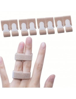 Topresent Finger Buddy Wraps, Finger Loops Tapes For Broken, Splints Brace For Pinky Ring Middle Index Trigger Finger 8pcs 