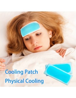 Magic earth Refreshing Adult Forehead Cooling Gel Patch For Fever, Fatigue - Mobile Phone Compatible 2pcs