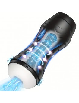 Arcticbaby Sex Toys Automatic Sucking Male Masturbators, Upgraded 10 Vibration & Suction Hands Free Pocket Male Stroker With 3D Realistic Textured, Blowjob Sex Toy Mens Masturbators Adult Male Sex Toys