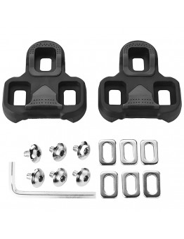 Iceisland Bicycle pedal cleats Bike Pedal Cleat Set with Grip Float - Durable, Easy Install for Enhanced Cycling 2pcs