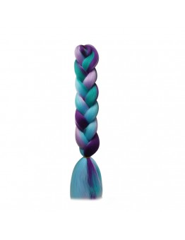 Rose day Big Dirty Braid Multi-color Chemical Fiber Gradient Hair Braid