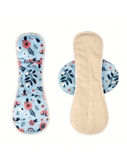 Green Canyon Sanitary tampons Quick-Dry & Comfort Fit - 2pcs Adjustable Washable Sanitary Pads With TPU Waterproof Coating And Soft Cotton Lining For Women's Periods