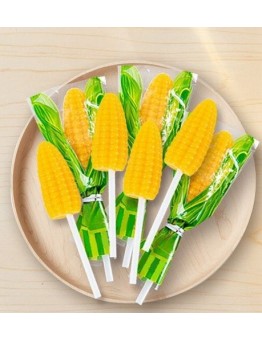 Fairyear Candy corn-flavored lollipop soft candy children's cartoon candy nostalgic leisure snacks wedding candy 560g