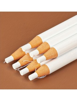 Jellyqueen Cosmetic pencils Waterproof White Pencil Set - Tattoo Makeup & Microblading Supplies, All Skin Types, Long-Lasting Color 2pcs