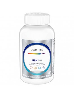Jellytree Vitamins Multivitamin for Men Multivitamin/Multimineral Supplement, Vitamin D3, B-Vitamins and Zinc, Non-GMO Ingredients, Supports Memory and Cognition in
