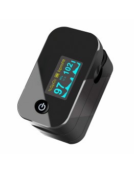 Storymoon Sphygmomanometers Pulse Heart Rate Monitor | Dual Color OLED Display | Portable Carry Case, Lanyard, Batteries