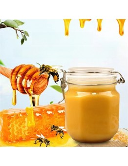 Queentree Honey loquat honey canned natural mature honey sweet earth honey for adults and children 690g