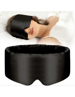 Eggrabbit Sleep masks Luxurious Silk Sleep Mask for Full Eye Coverage - Adjustable, Breathable & Skin-Friendly, Light-Blocking Design for Restful Sleep, Ideal for Travel & Office Naps, Sleep Eye Mask