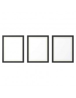 Shelldear Picture Frames Black Photo Frame for Home Decor and Display Unique Design Ideal for Family Memories and Special 3pcs