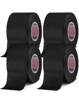 Lifeday Electrical tape Automotive Wire Harness Tape - Heat-Resistant Electrical Wrap for Cable Protection & Insulation 4 Rolls