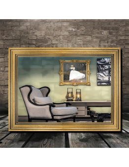Onever Picture Frames  29.97x39.88cm, Artistic Wall Decor with Glass Front, Elegant Photo Frame for Living Room Home Decoration, Artist's Drawing Set