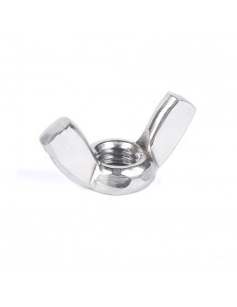 Eveagle Metal hardware, namely, nuts 20pcs 1/4"-20 Wing Nuts, 304 Stainless Steel Wing Nuts Fasteners Parts Butterfly Nut