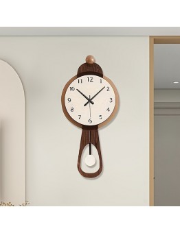 Biasea Clocks Fantasy Themed Acrylic Wall Clock, Silent Quartz Movement, Irregular Shape with Arched Crown, Mirror Finish, Digital Display, Auto-Off Chime, with 2 AA Batteries (Not Included) for Living Room, Kitchen, Home, Bathroom, Bedroom Decor