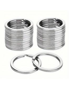 Loveasgard Key rings Split Key Rings Keyrings, Key Rings Bulk, Flat Keychain Ring Split Key Ring For Home Car Keys Bag Hanging Accessories 10pcs