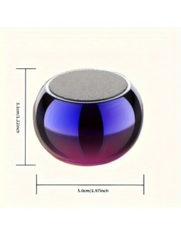 Ourcupid Personal stereos Mini Speaker Supports Portable Mini Wireless Speaker Home, Travel, Outdoor, Gift for Christmas