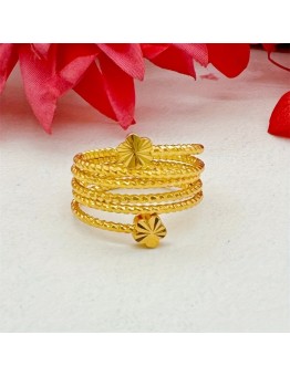 Todayelf Jewelry rings Plated Plum Flower Spring Ring Women's Adjustable Wrap Ring Bridal Wedding JewelryAll-Season Jewelry