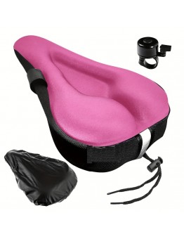 Parktiger Bicycle saddle covers Ultimate Gel Bike Seat Cushion Cover - Premium Comfort for Men & Women - Ultra-Soft, High-Durability Design with All-Weather Water & Dust Resistant Cover