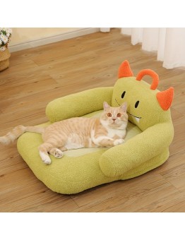 Honeyisland Pet cushions Pet Monster for Dogs & Cats - Thick Warm Cushion | Small to Large Breed Comfort | Polyester Monster Themed Pet Lounge | Non-Assembled Dog & Cat | Unique Animal Design Pet 