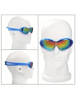 Shelldaer Swim goggles Large Frame High-definition Electroplated Swimming Goggles Waterproof And Anti-fog Adult Men's And Women's Professional Outdoor Training Swimming Goggles