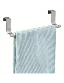 Wishoney Towel racks tainless Steel Over-the-Door Towel Rack, Wall-Mounted Kitchen and Bathroom Cabinet Towel Hooks, Towel Racks