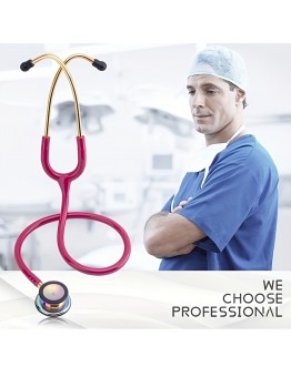 Faceshark Stethoscopes Portable Professional Cardiology Stethoscope Double Sided Stethoscope Medical Equipment Nurse Doctor Stethoscope