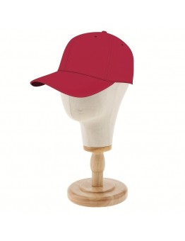 Anglecity Hat stands Wooden Frame Canvas Mannequin Head Hat, and Display - Durable and Versatile Display Stand