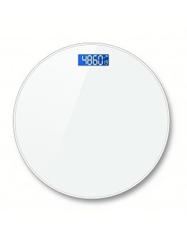 Barlecat Scales Weight Scale, Circular Scale, Digital Bathroom Scale, Household Electronic Scale, LED Display Screen, Battery Powered (without Battery), Accurate Weight Measurement, Essential For Families
